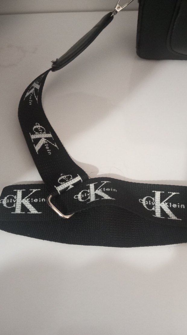 Siyah Deri Kadın omuz Çantası - Görsel 3