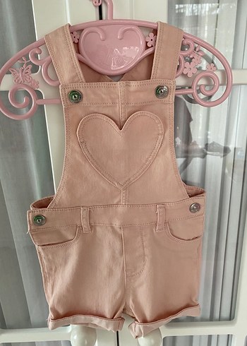 Kız Çocuk H&M Pembe Salopet - Görsel 3