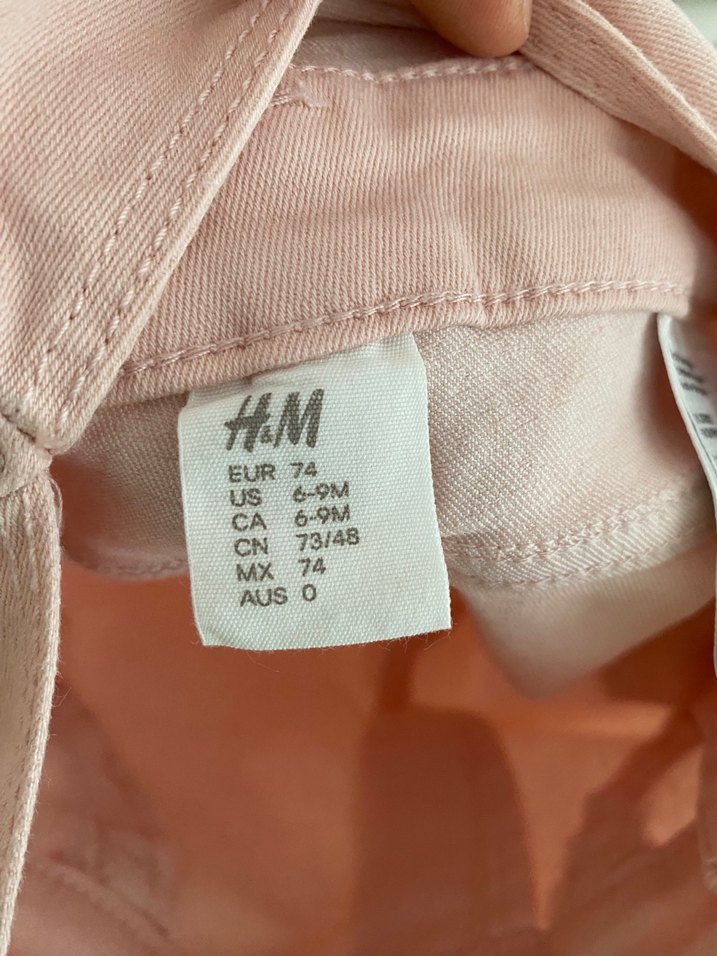 Kız Çocuk H&M Pembe Salopet - Görsel 4