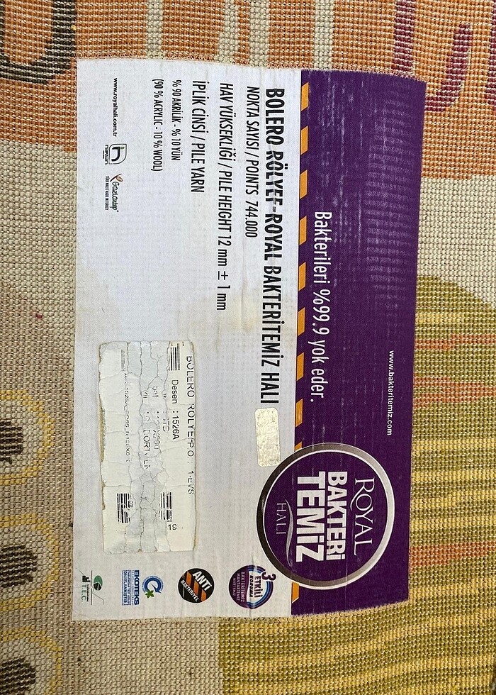 Royal Renkli Halı - Görsel 2