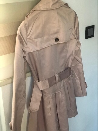 Koton Pudra Trençkot - Görsel 5