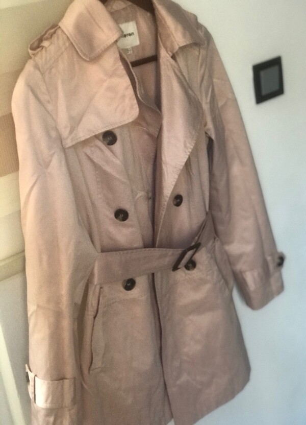 Koton Pudra Trençkot - Görsel 3