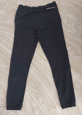 gri ve siyah renk unisex  penye eşofman - Görsel 2