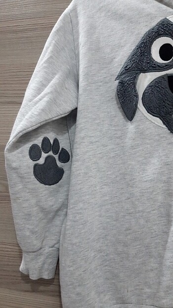 8 Yaş Beden LCW Erkek çocuk kapsonlu fermuarlı sweat