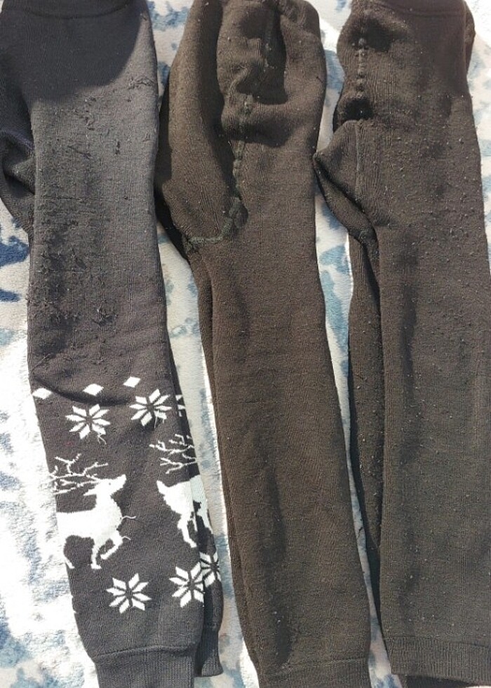 Çocuk ic giyim ayaksız külotlu  corap - Görsel 2