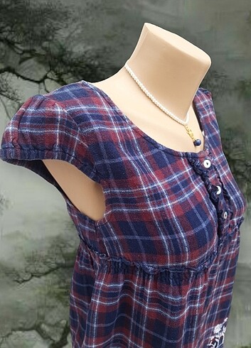 American Vintage Y2k Grunge 90s Lolita Bluz