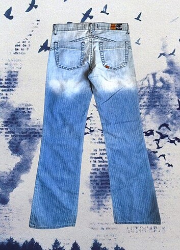 s Beden Y2k Vintage 90s İspanyol Paça Jeans