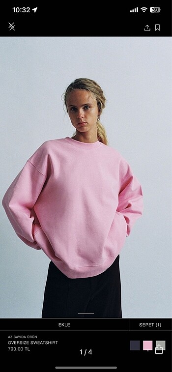 Zara sweat