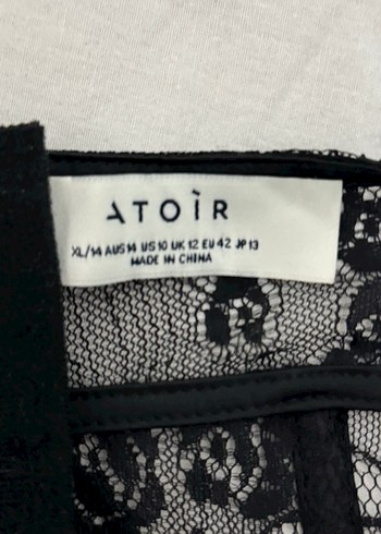 Dantel İşlemeli Siyah Büstiyer bralet - Görsel 2