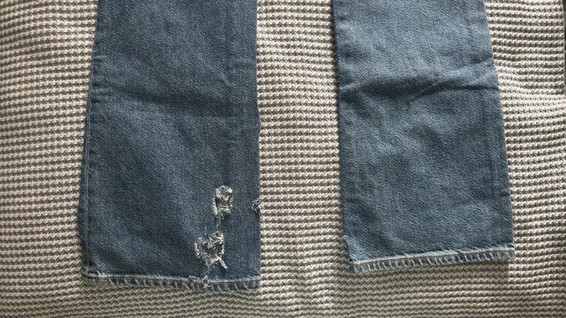 mavi jean y2k - Görsel 3