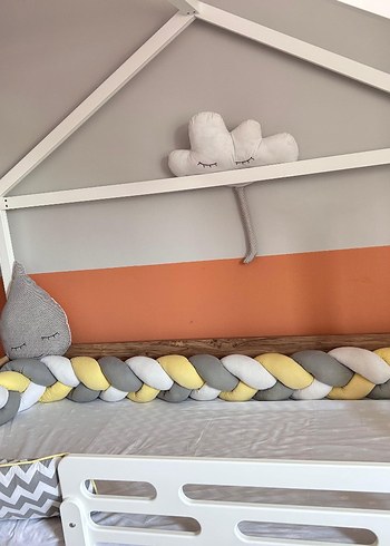 Diger Gri Çocuk Yatağı Çekmeceli - Görsel 5