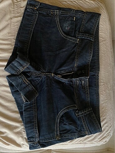 vintage y2k mango dusuk bel şort