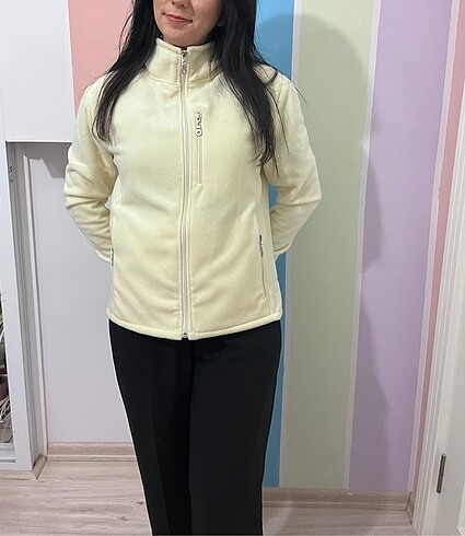 Diğer Kadın fermuarlı polar sweat
