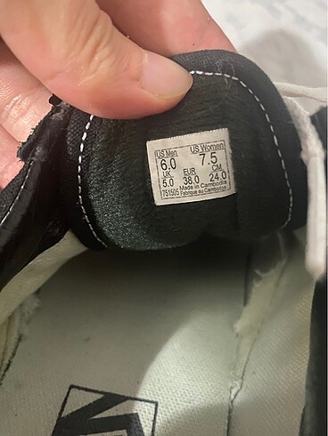 38 Beden VANS KADIN AYAKKABISI