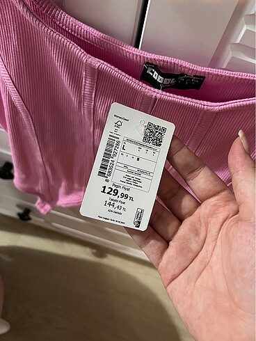 l Beden Pembe crop