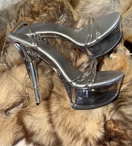 Sheinside Shein şeffaf ayakkabı
