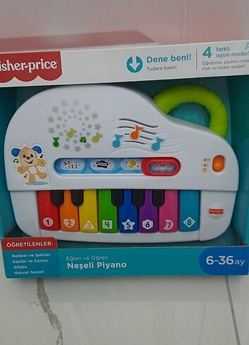 Fisher price neşeli piyano