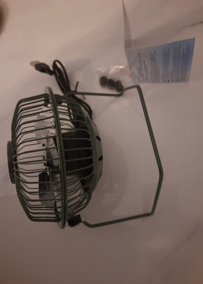 KUMTEL Masaüstü Fan Vantilatör (USB)

 - Görsel 3