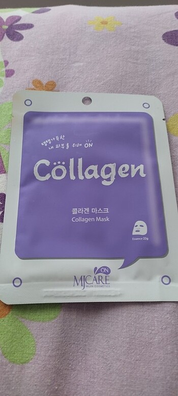 Mjcare collagen yüz maskesi 