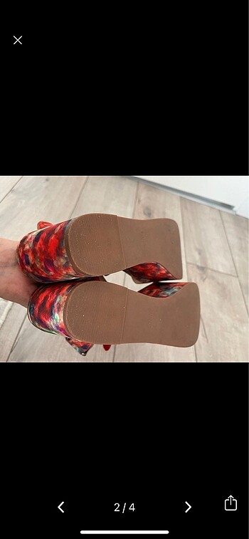 39 Beden ZARA SANDALET