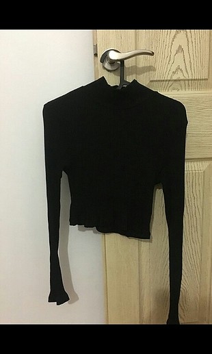 koton l beden crop triko kazak