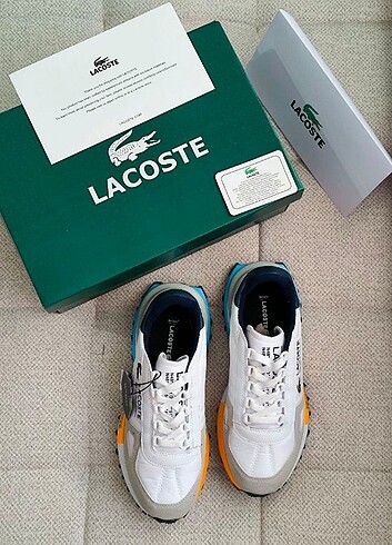 44 Beden beyaz Renk LACOSTE ELİTE ACTİVE PREMİUM 