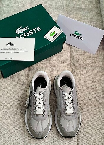 43 Beden gri Renk LACOSTE ELİTE ACTİVE PREMİUM