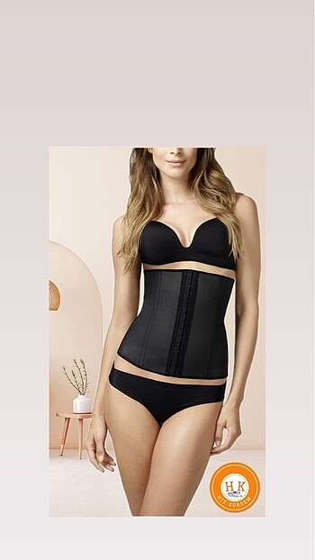 Askısız Lateks Korse - Görsel 2