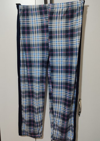 ekose penye pijama - Görsel 2