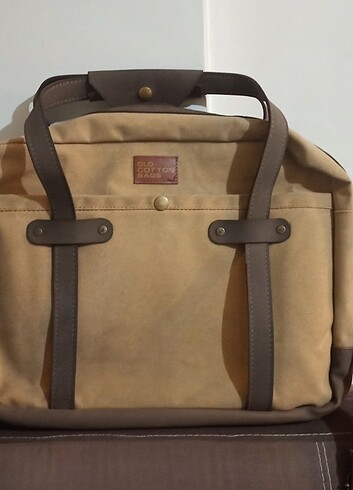  Beden camel Renk Old Cotton Bag 