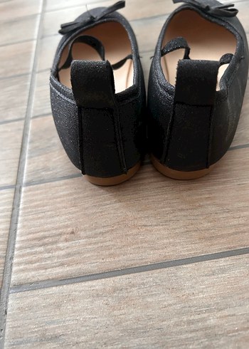 Kız Çocuk Siyah Fiyonk Detaylı Babet - Görsel 4