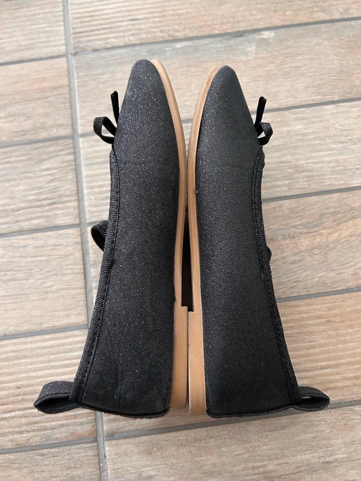 Kız Çocuk Siyah Fiyonk Detaylı Babet - Görsel 5