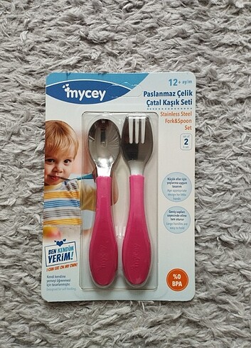 MYCEY Paslanmaz Çelik Çatal Kaşık Seti