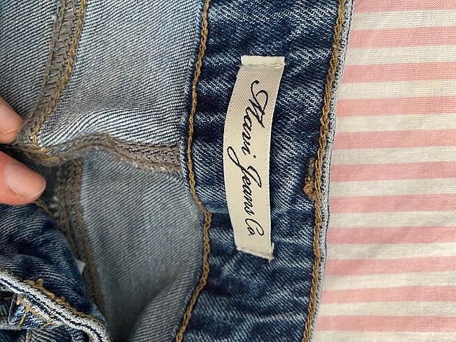 27 Beden Mavi jean pantolon