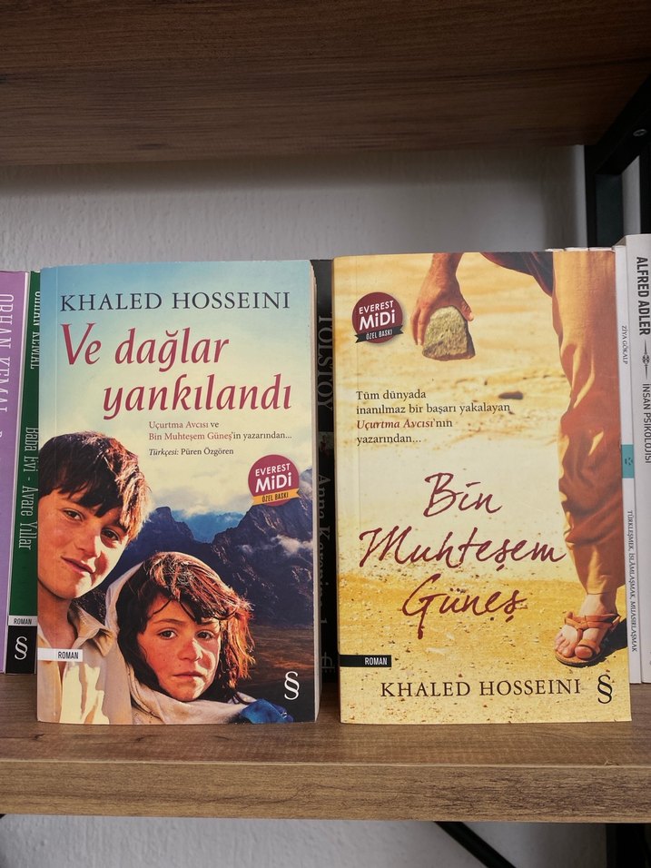 Khaled Hosseini Roman Seti: Ve Dağlar Yankılandı & Bin Muhteşem - Görsel 2