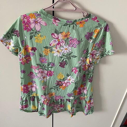 5 Yaş Beden yeşil Renk H&M kız çocuk 2?li takım