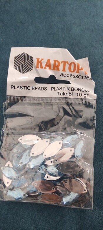 Kartopu plastik boncuk - Görsel 5