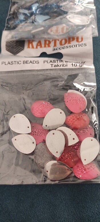 Kartopu plastik boncuk - Görsel 6