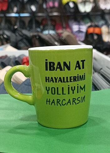 KUPA BARDAK YAZILI