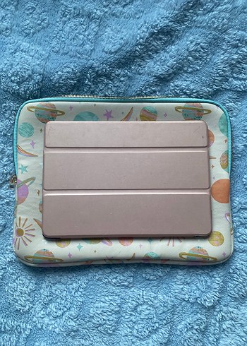 Diğer gezegen desenli tablet kılıfı/çantası
