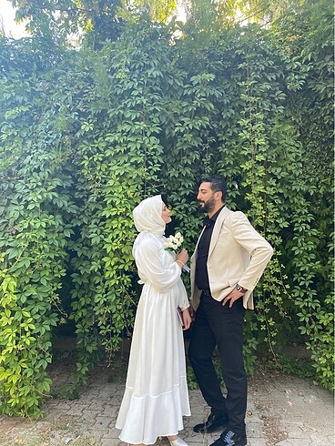 Diğer Tesettür nikah elbisesi