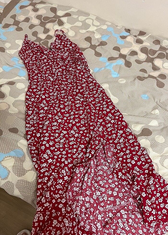 Çiçekli elbise - Görsel 3