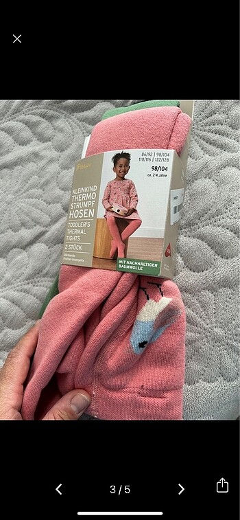 Tchibo kışlık külotlu çorap - Görsel 5