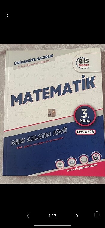 Eis matematik 3. kitap