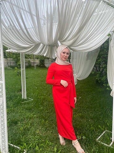 Tesettür elbise - Görsel 2