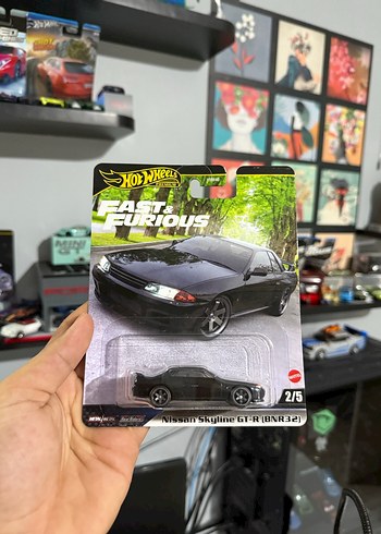 Hot Wheels Nissan Skyline GT-R (BNR32) Siyah Oyuncak Araba