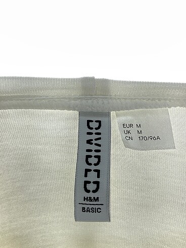 m Beden beyaz Renk H&M Bluz %70 İndirimli.