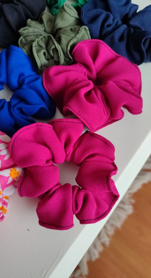 Renkli Elastik Kadın Saç Tokaları - Görsel 3