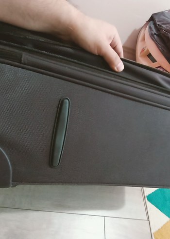 Kappa Marka Kahverengi Erkek Valiz - Görsel 7