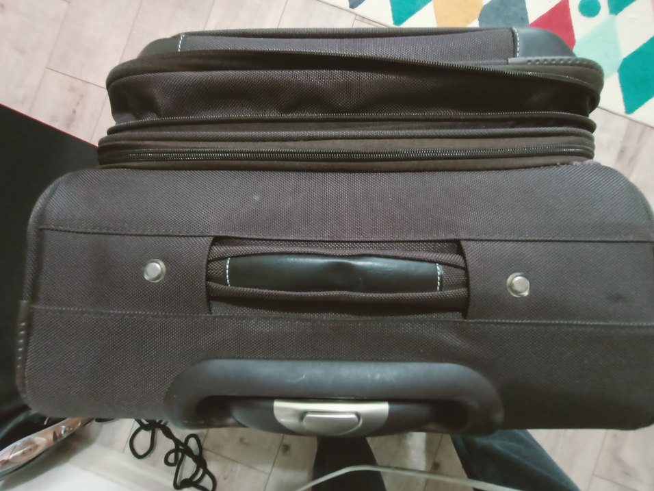 Kappa Marka Kahverengi Erkek Valiz - Görsel 4